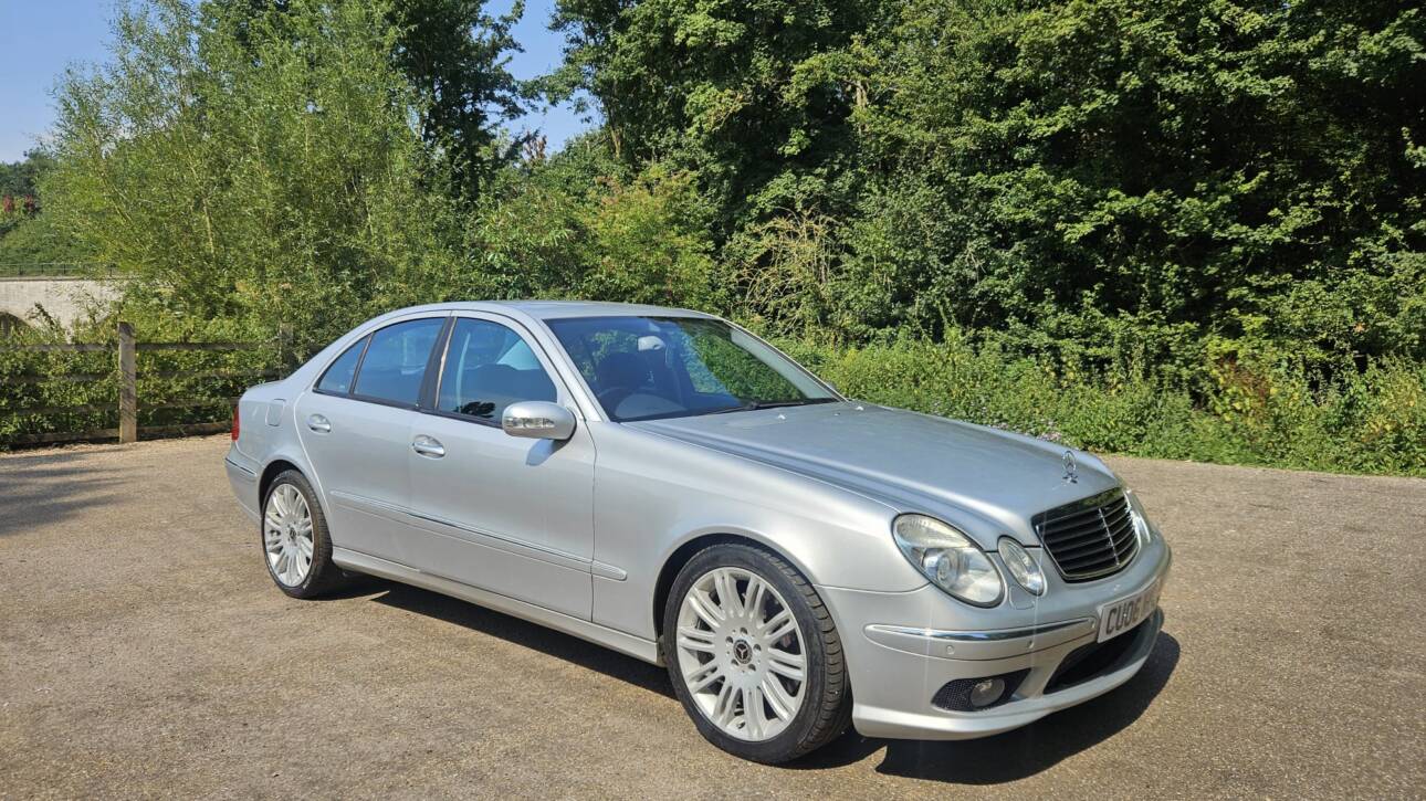SILVER MERCEDES E280 3.0 CDI AUTOMATIC 5 DOOR