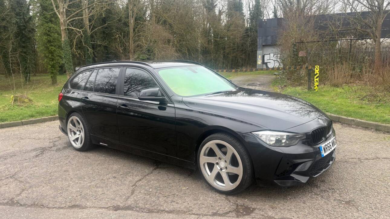 2016 F31 BLACK BMW 320D TOURER EDITION PLUS MSPORT REP 5DR ESTATE ULEZ COMPLIANT