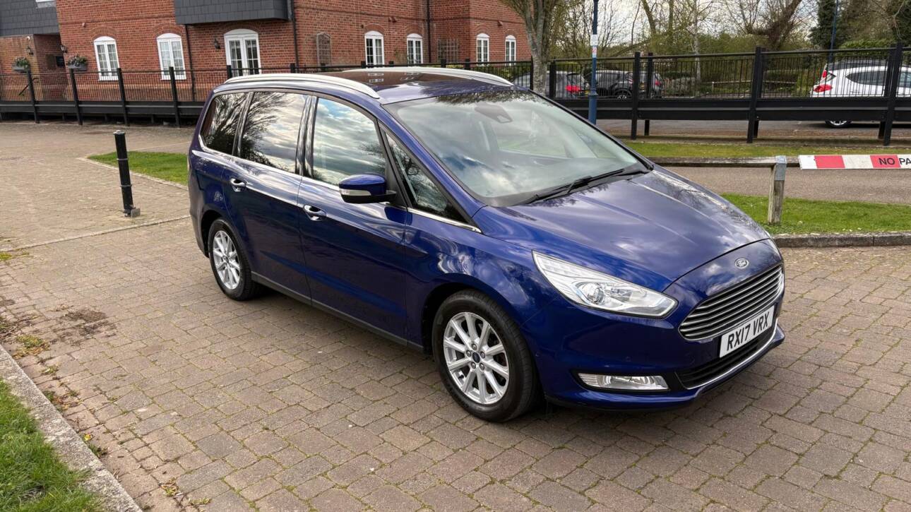 2017 BLUE FORD GALAXY TITANIUM X 2.0 TDCI 6 SPEED MANUAL 7 SEATER MPV ULEZ FREE