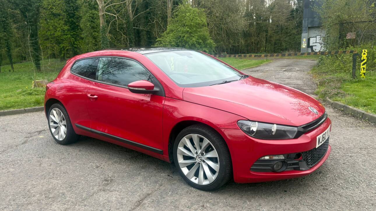 2010 RED Volkswagen Scirocco 2.0 TDI 140 Hatchback 3dr Diesel Manual Euro 4