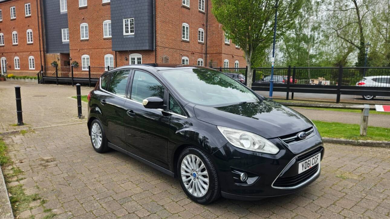 2011 BLACK FORD C-MAX TITANIUM POWERSHIFT 2.0 TDCI AUTOMATIC 5 DOOR DIESEL AUTO