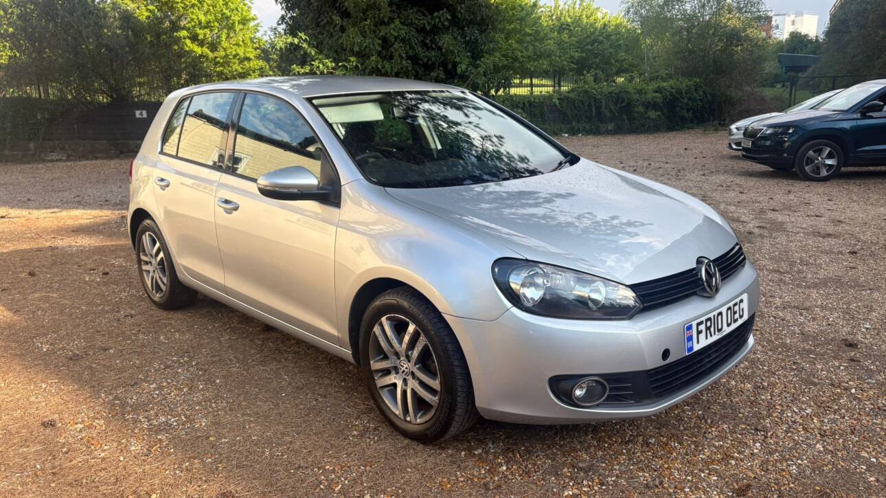 2010 SILVER Volkswagen Golf 1.4 TSI SE 5dr HATCHBACK Petrol Manual