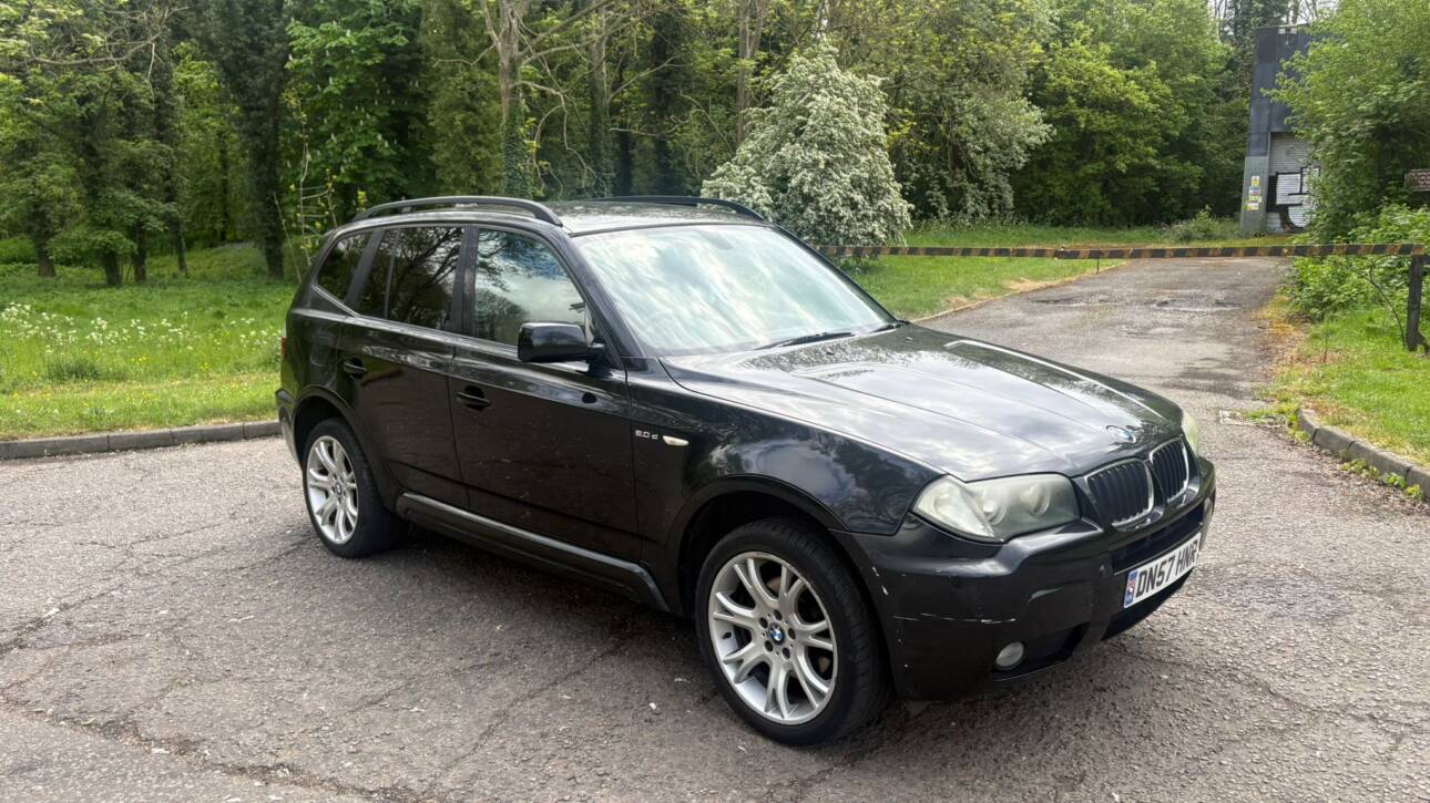 2007 BLACK BMW X3 2.0d M Sport AUTOMATIC X-DRIVE 4WD 5dr Diesel4WD Euro 4