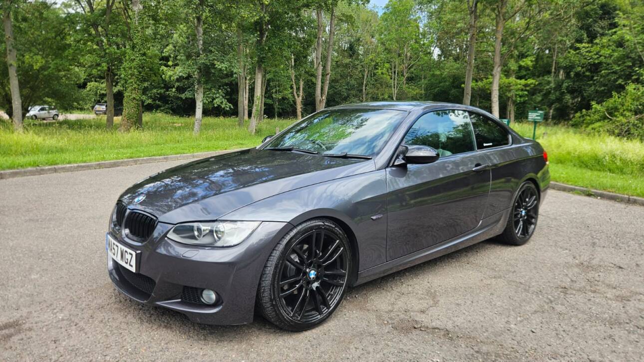2007 GREY BMW 320I MSPORT COUPE 2.0 PETROL 3 DOOR