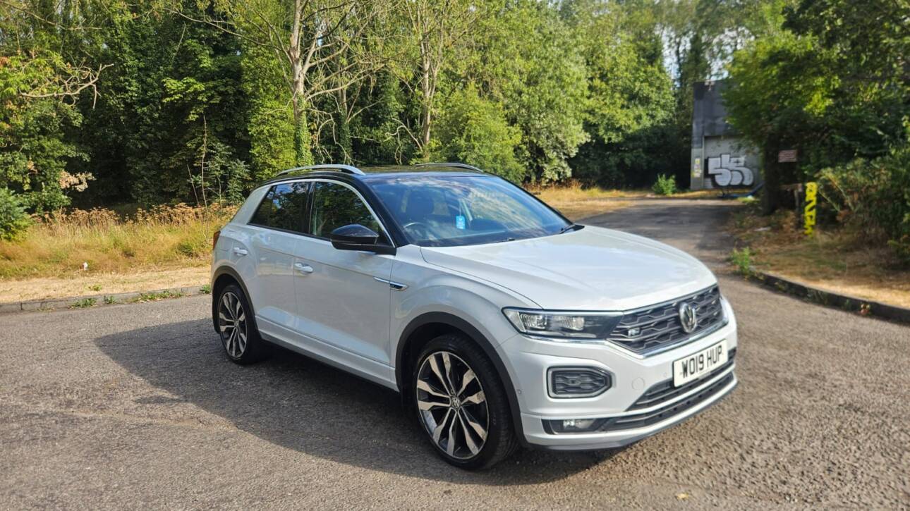 2019 WHITE Volkswagen T-Roc 2.0 R-Line TSi 4Motion Semi-Auto 4WD 5dr Petrol