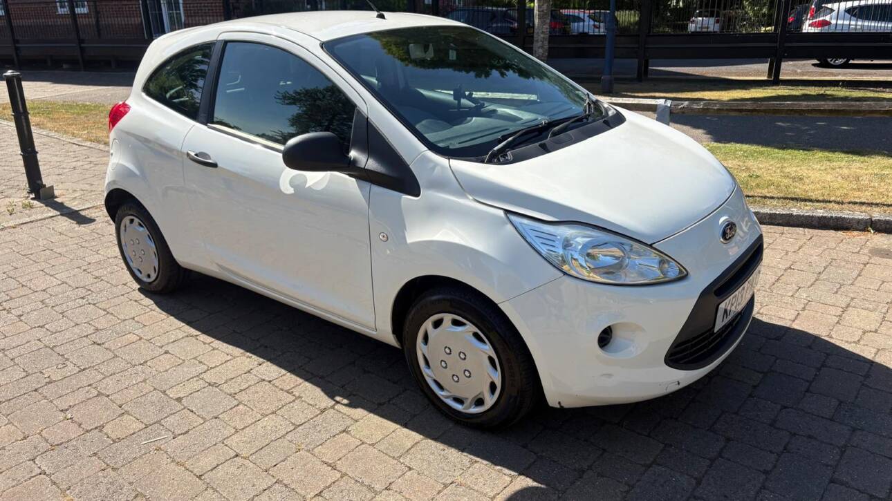 2013 WHITE Ford Ka 1.2 Studio Euro 5 3dr HATCHBACK Petrol Manual