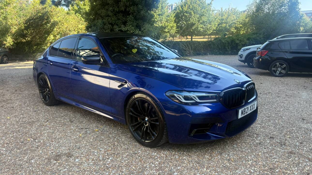 2021 BLUE BMW M5 4.4i V8 Competition Steptronic xDrive Euro 6 (s/s) 4dr 617BHP